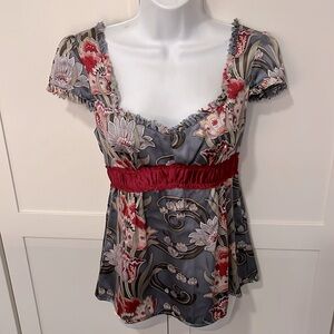 Nanette Lepore Silk Blouse 8